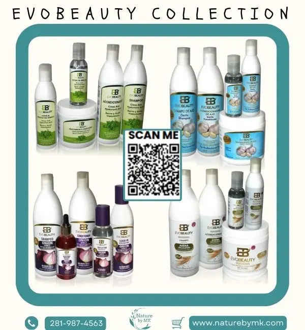 EvoBeauty Hair Essentials - 6-Pack Variety Set Shampoo & Conditioner NaturebyMK