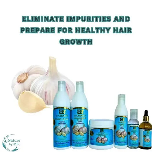 EvoBeauty Garlic Hair Growth  Shampoo NaturebyMK