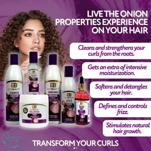 EvoBeauty Onion Revival Glow Essentials Kit NaturebyMK