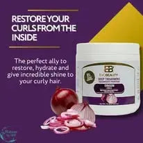 EvoBeauty Onion Long- Lasting Shine Results NaturebyMK