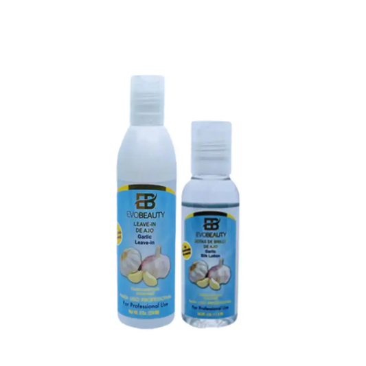 EvoBeauty Garlic Brilliance Hair Revival Kit NaturebyMK