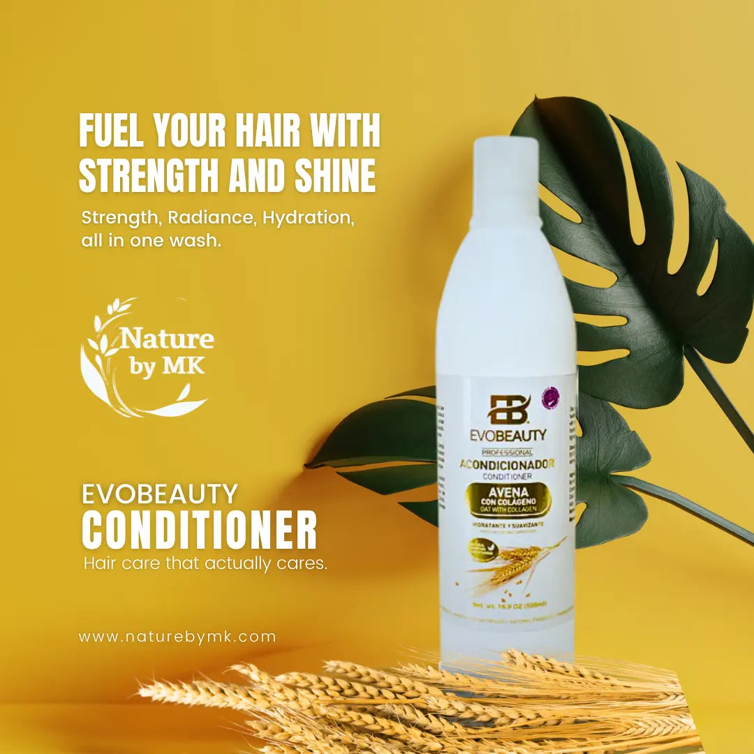 EvoBeauty Oat & Collagen Nutritional Hair Conditioner NaturebyMK