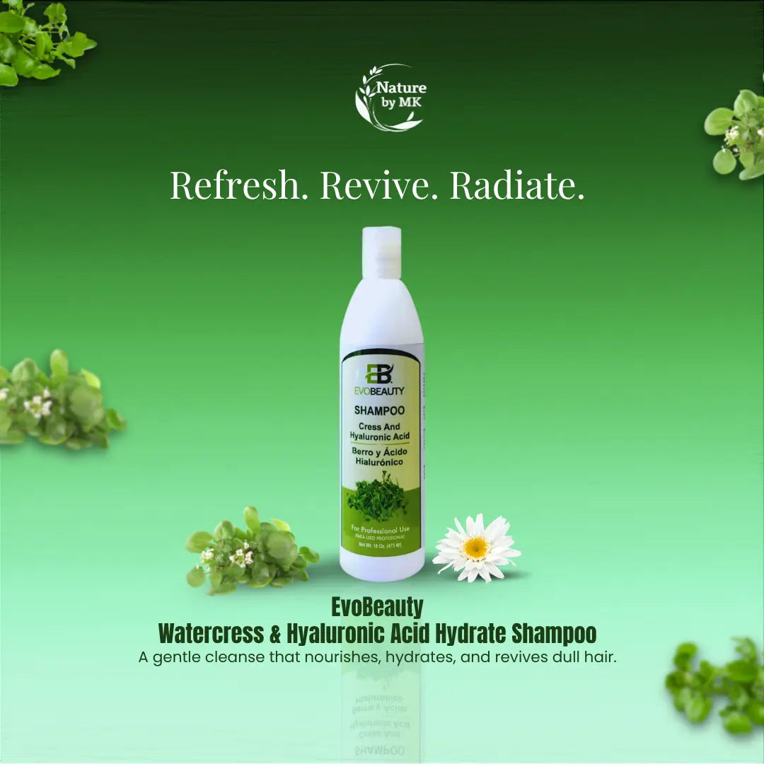 EvoBeauty Hydrate Shampoo: Watercress & Hyaluronic Acid