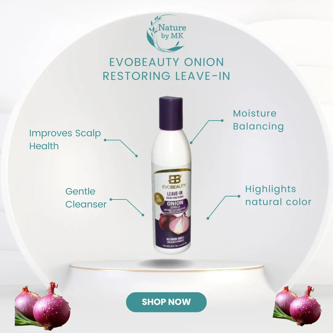 EvoBeauty Onion Restoring Leave-In Treatment NaturebyMK