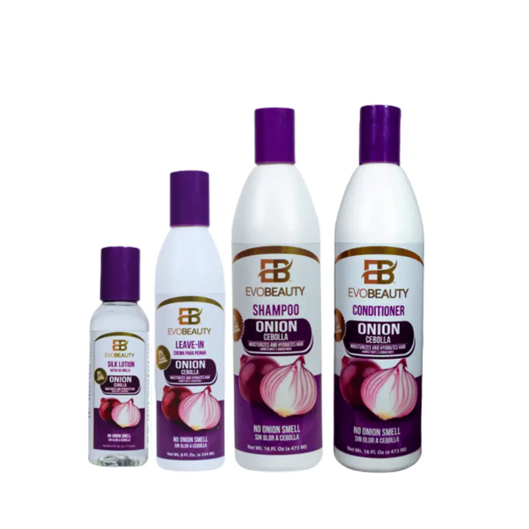 EvoBeauty Onion Enhanced Hair Growth Collection Kit NaturebyMK