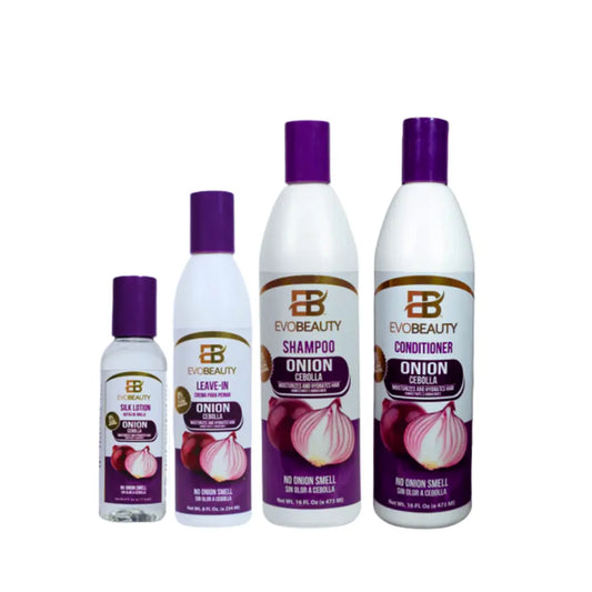 EvoBeauty Onion Enhanced Hair Growth Collection Kit NaturebyMK