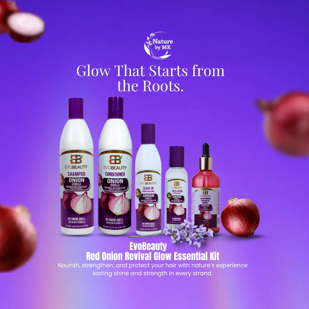 EvoBeauty Red Onion Revival Glow Essential Kit