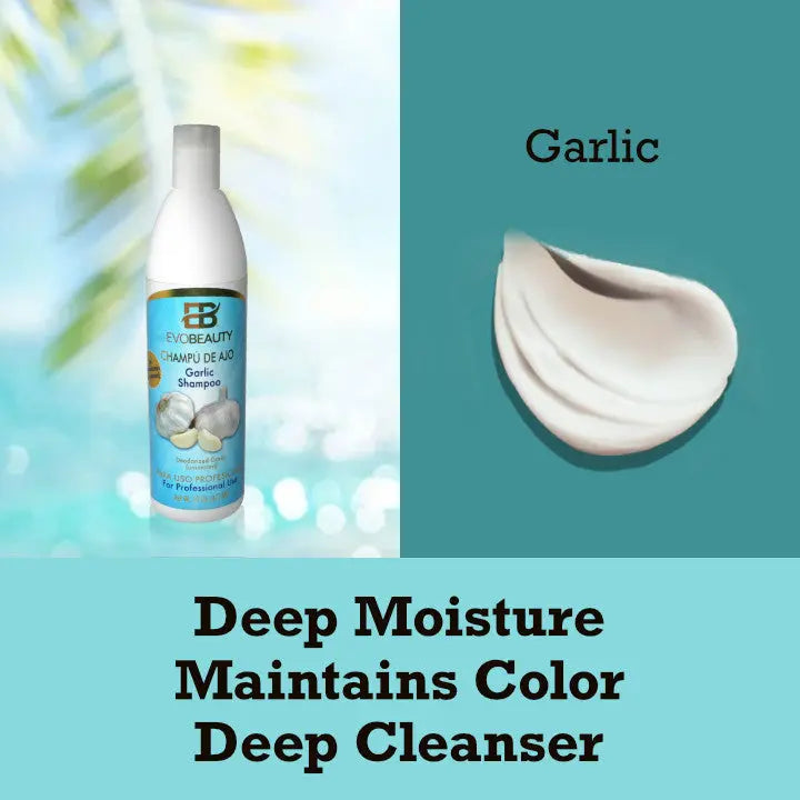 EvoBeauty Garlic Hair Growth  Shampoo NaturebyMK