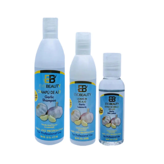 EvoBeauty Garlic Hair Growth Bundle NaturebyMK