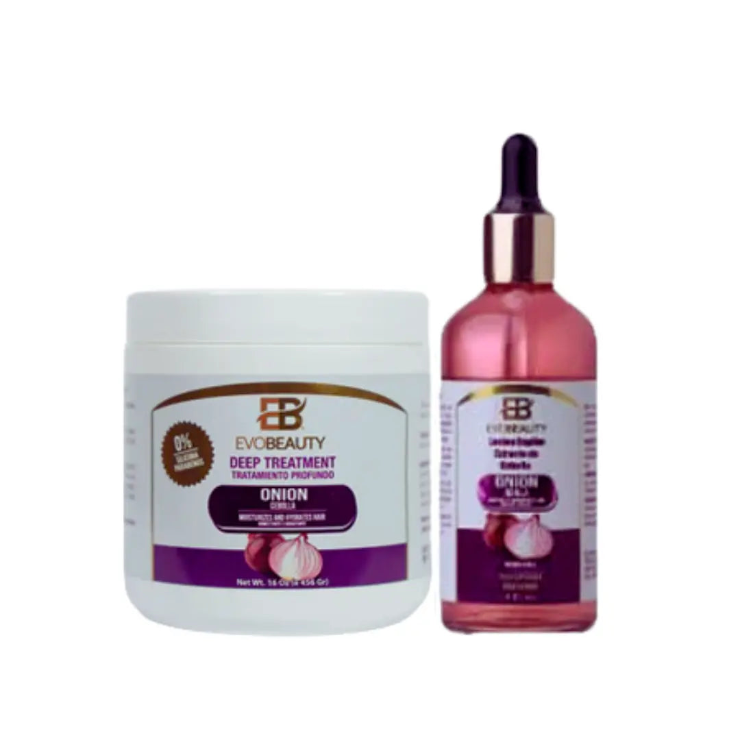 EvoBeauty Red onion Him & Her Hair Care Duo NaturebyMK