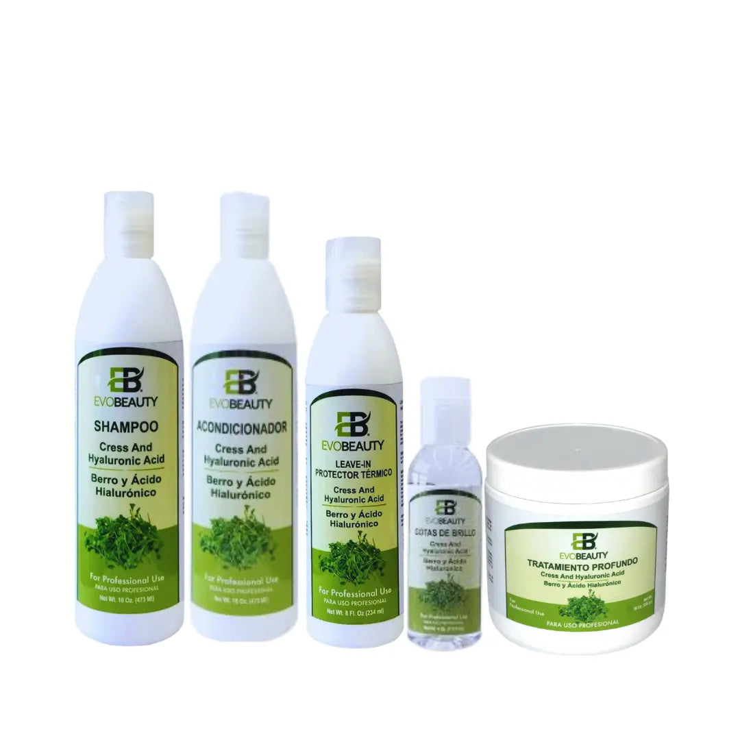 EvoBeauty Watercress & Hyaluronic Acid Hydrating Care Set NaturebyMK