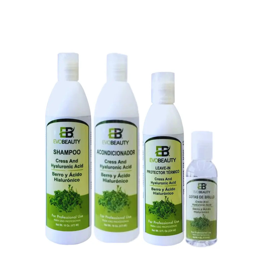 EvoBeauty Watercress and Hyaluronic Acid  Hydrating Renewal Kit NaturebyMK