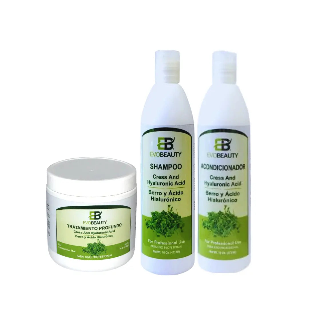 EvoBeauty Watercress & Hyaluronic Acid- Hydration Boost Set NaturebyMK
