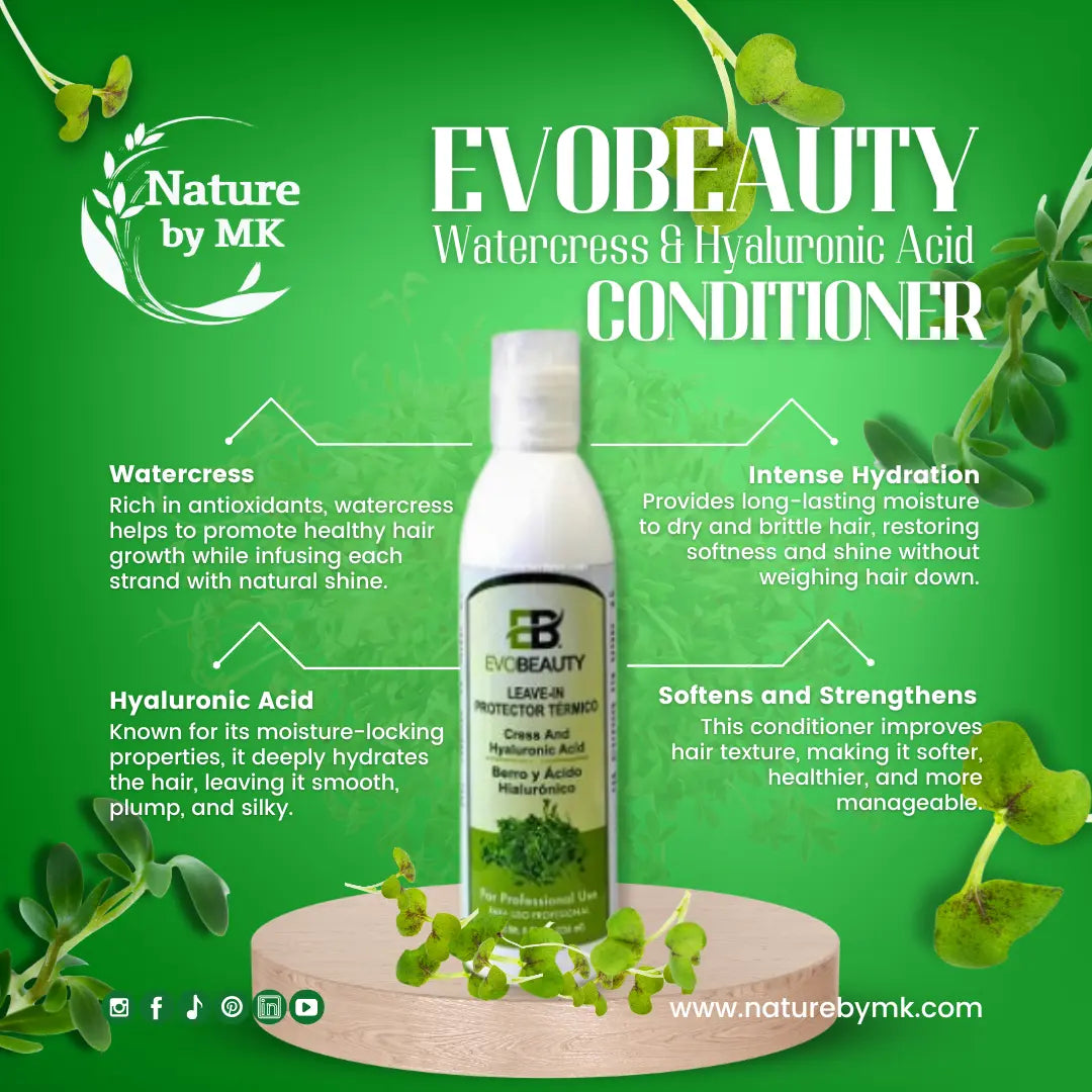 EvoBeauty Watercress & Hyaluronic Acid- Hydrating Conditioner NaturebyMK
