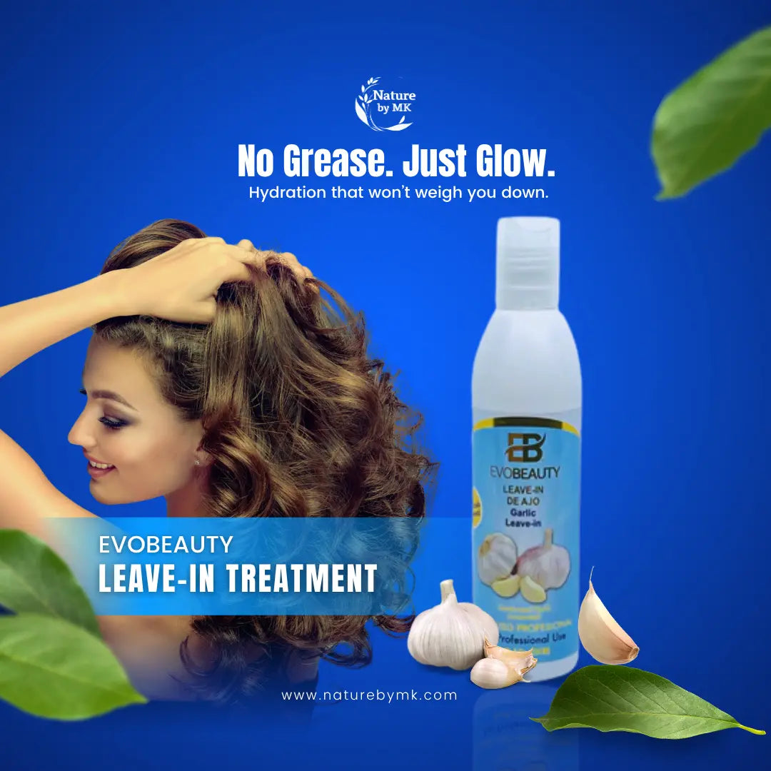 EvoBeauty Garlic Hair Growth Leave-In Treatment NaturebyMK