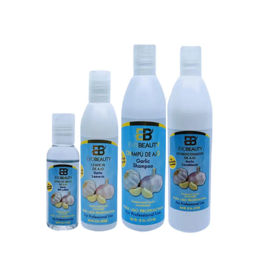 EvoBeauty Garlic Nourishing Hair Renewal Kit NaturebyMK