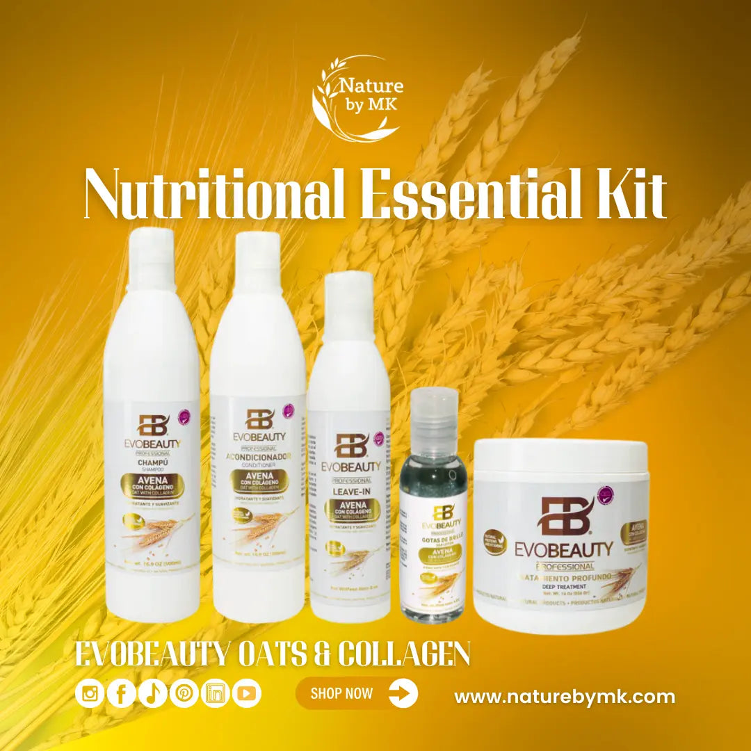 EvoBeauty Oat & Collagen Nutritional Essentials Kit NaturebyMK