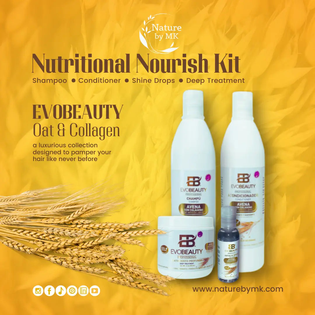 EvoBeauty Oat & Collagen Nutritional Nourish Kit NaturebyMK