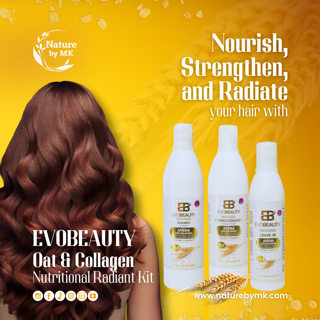 EvoBeauty Oat & Collagen Nutritional Radiant Kit NaturebyMK