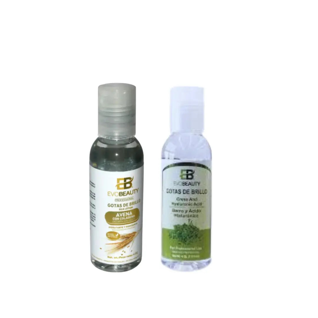 EvoBeauty Nutritional & Hydrating Shine Drops Combo NaturebyMK