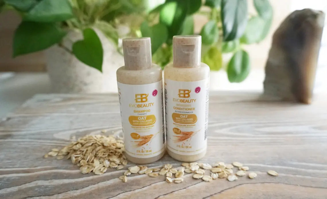 EvoBeauty Hair Essentials - 6-Pack Variety Set Shampoo & Conditioner NaturebyMK