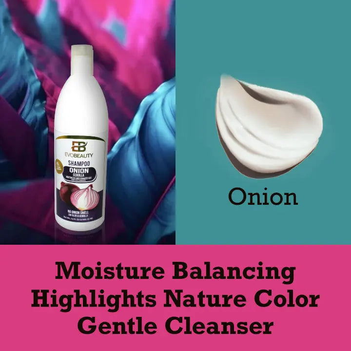 EvoBeauty Onion Restoring Shampoo NaturebyMK