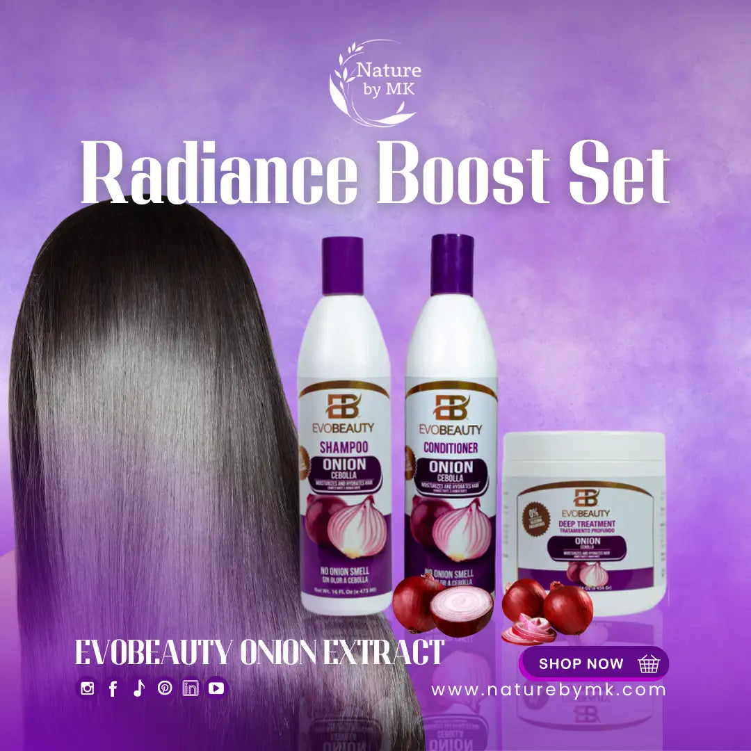 EvoBeauty Onion Radiance Boost Set NaturebyMK