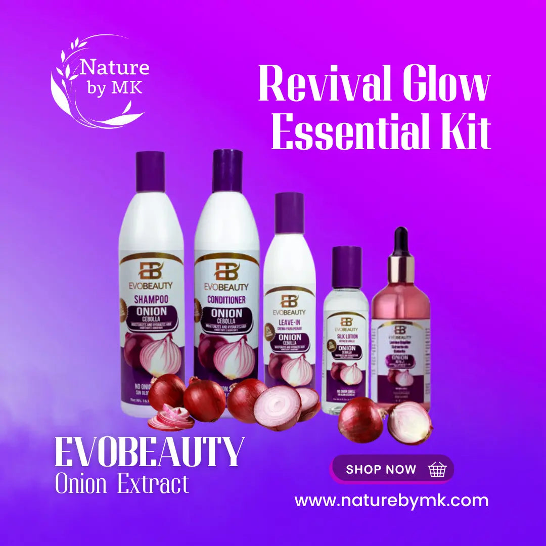 EvoBeauty Onion Revival Glow Essential Kit NaturebyMK