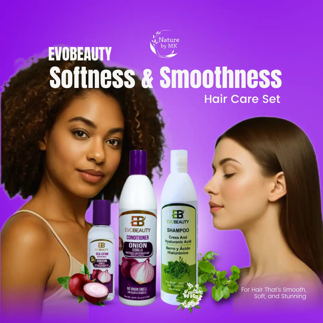 EvoBeauty Softness & Smoothness Hair Care Set