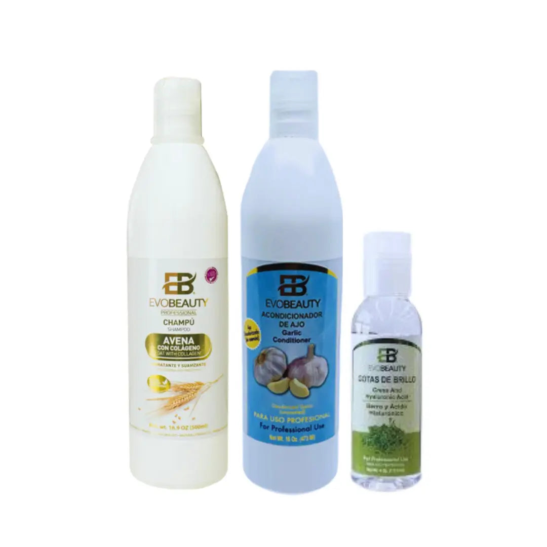 EvoBeauty Volume & Deep Hair Care Conditioning Set NaturebyMK