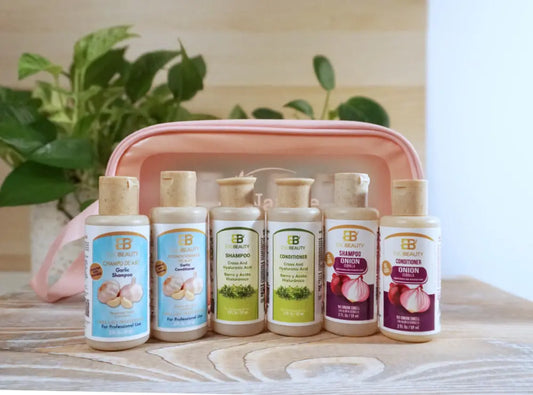 EvoBeauty Hair Essentials - 6-Pack Variety Set Shampoo & Conditioner NaturebyMK