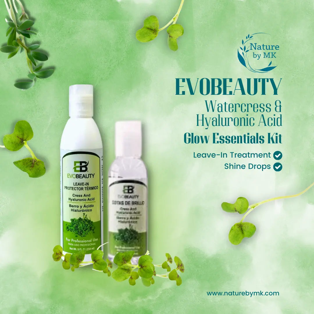 EvoBeauty Watercress & Hyaluronic Acid Glow Essential Kit