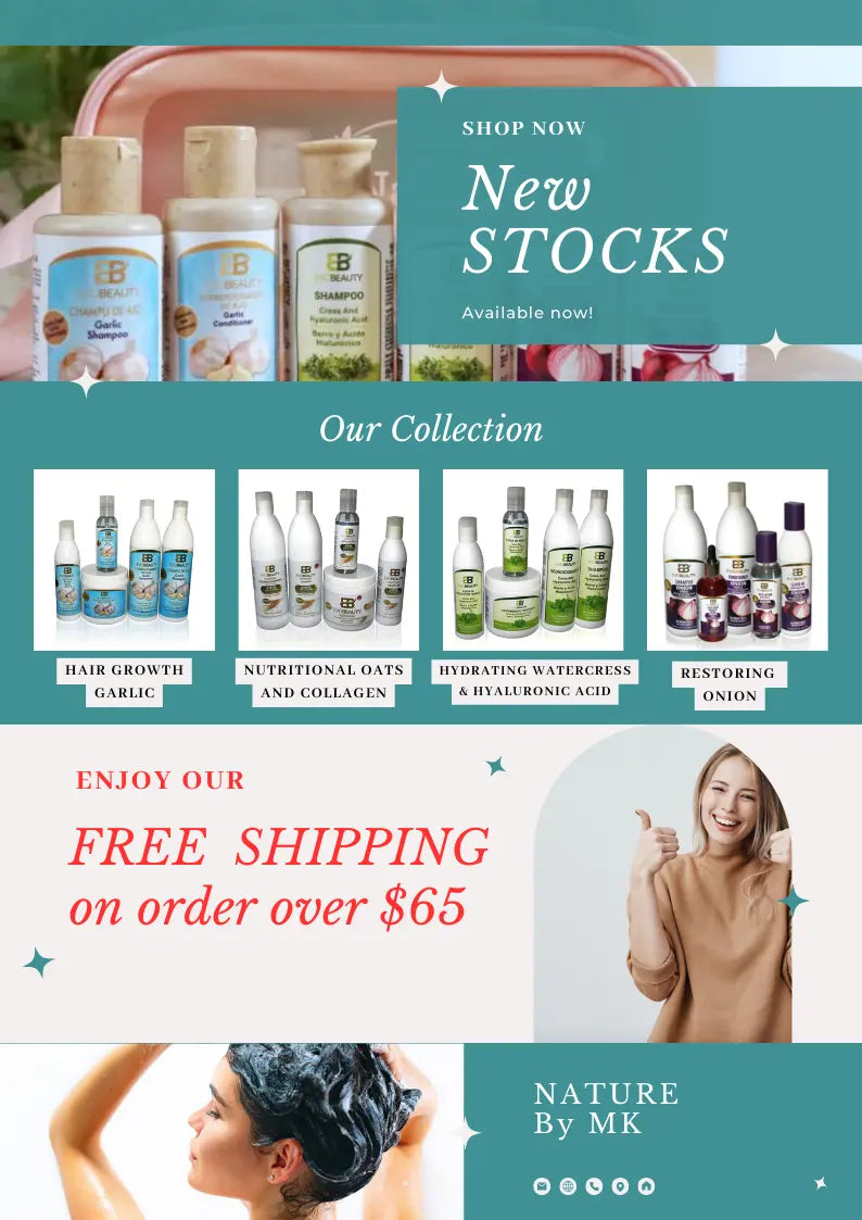 EvoBeauty Hair Essentials - 6-Pack Variety Set Shampoo & Conditioner NaturebyMK