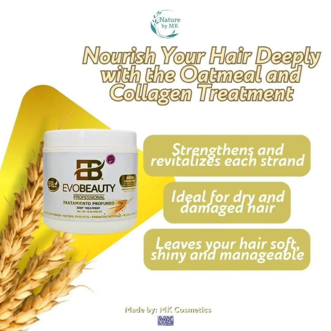 EvoBeauty Oat & Collagen Nutritional Treatment NaturebyMK