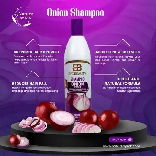 EvoBeauty Onion Enhanced Hair Growth Collection Kit NaturebyMK