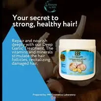 EvoBeauty Garlic Stimulates Hair Restoration Kit NaturebyMK