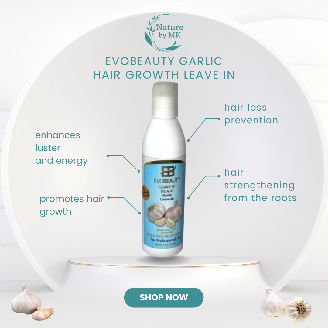 EvoBeauty Garlic Hair Growth Leave-In Treatment