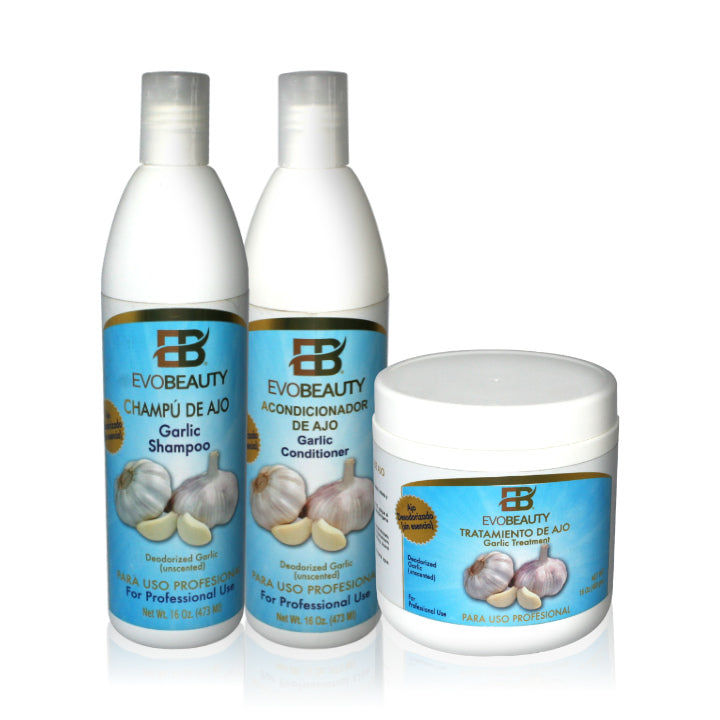 EvoBeauty Garlic Infused Hair Rejuvenation Kit