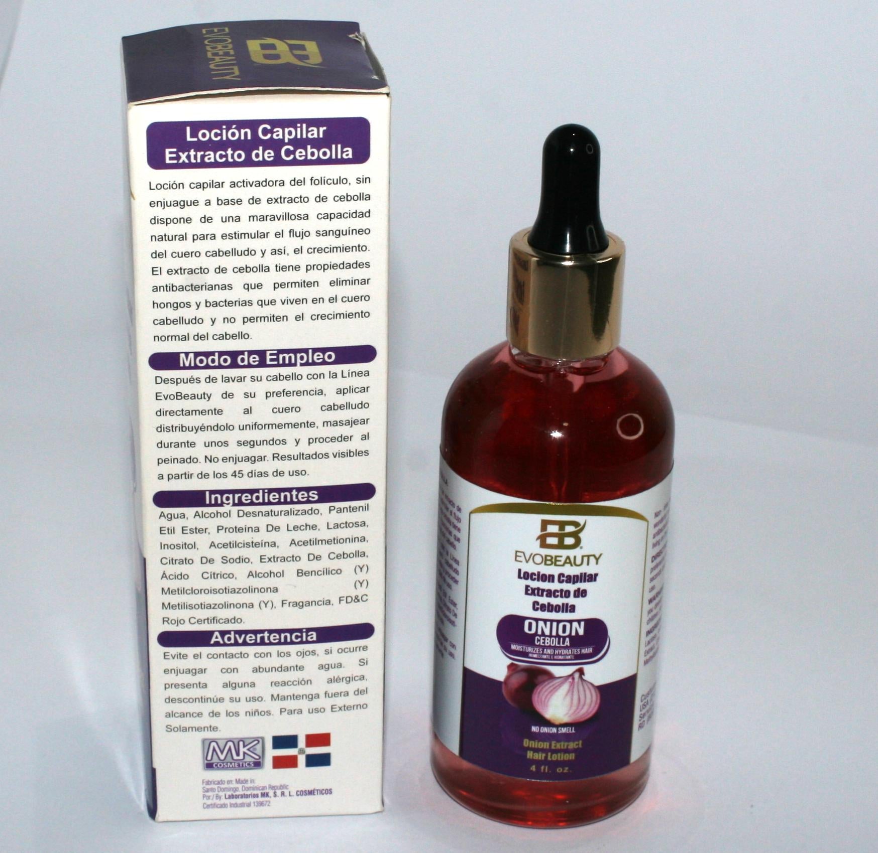 EvoBeauty Onion Restoring Serum Lotion NaturebyMK