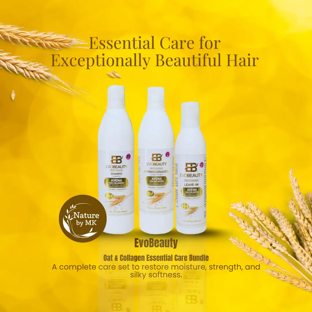 EvoBeauty Oat & Collagen Nutritional Radiant Hair Kit