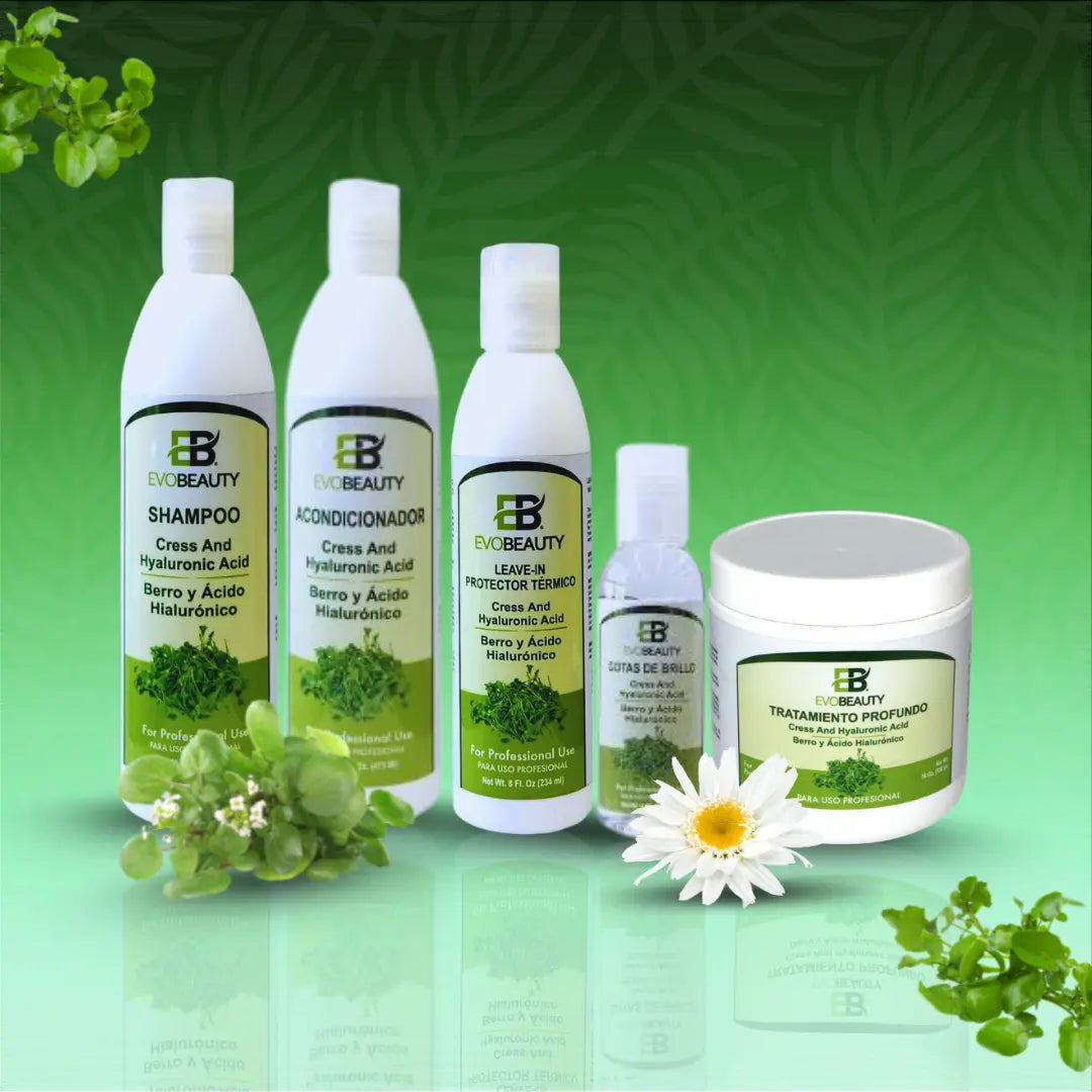 EvoBeauty Watercress & Hyaluronic Acid Hydrating Care Set