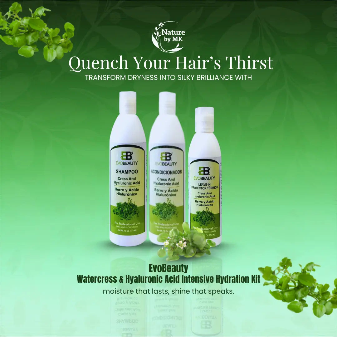 EvoBeauty Watercress & Hyaluronic Acid Intensive Hydration Kit